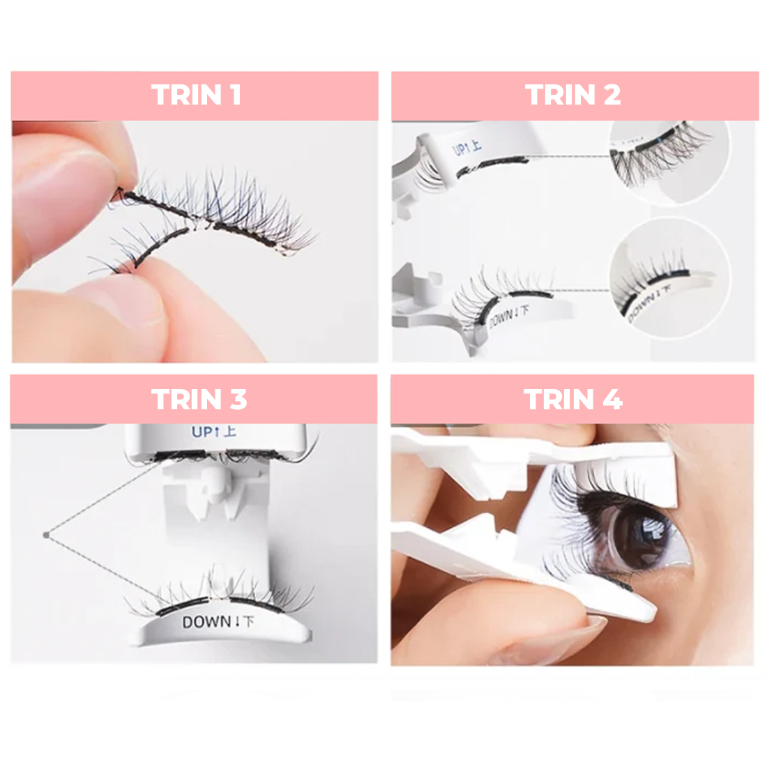 Magnetische Wimpern | Einfach, schnell &amp; sicher!