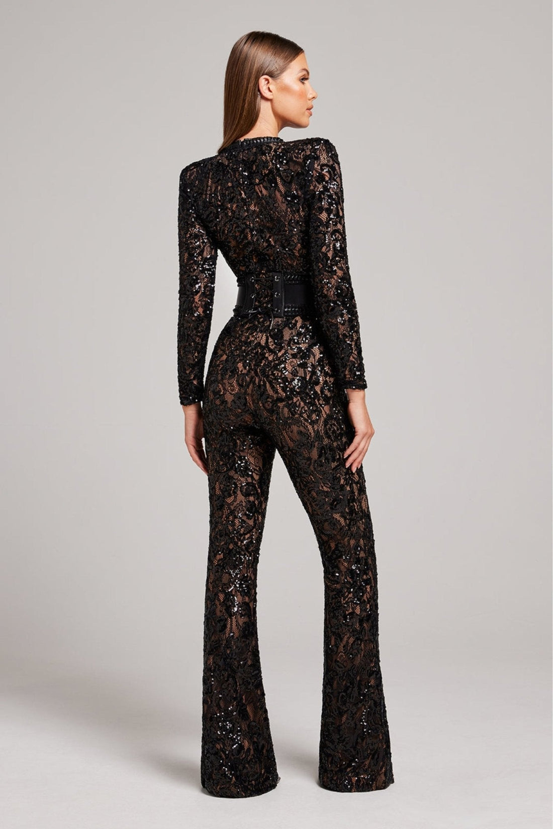 Bella Glitzer-Jumpsuit