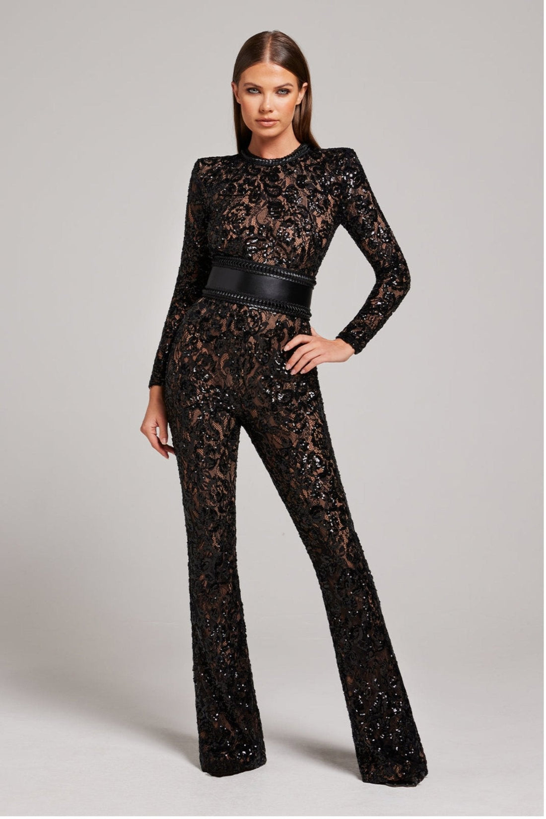 Bella Glitzer-Jumpsuit