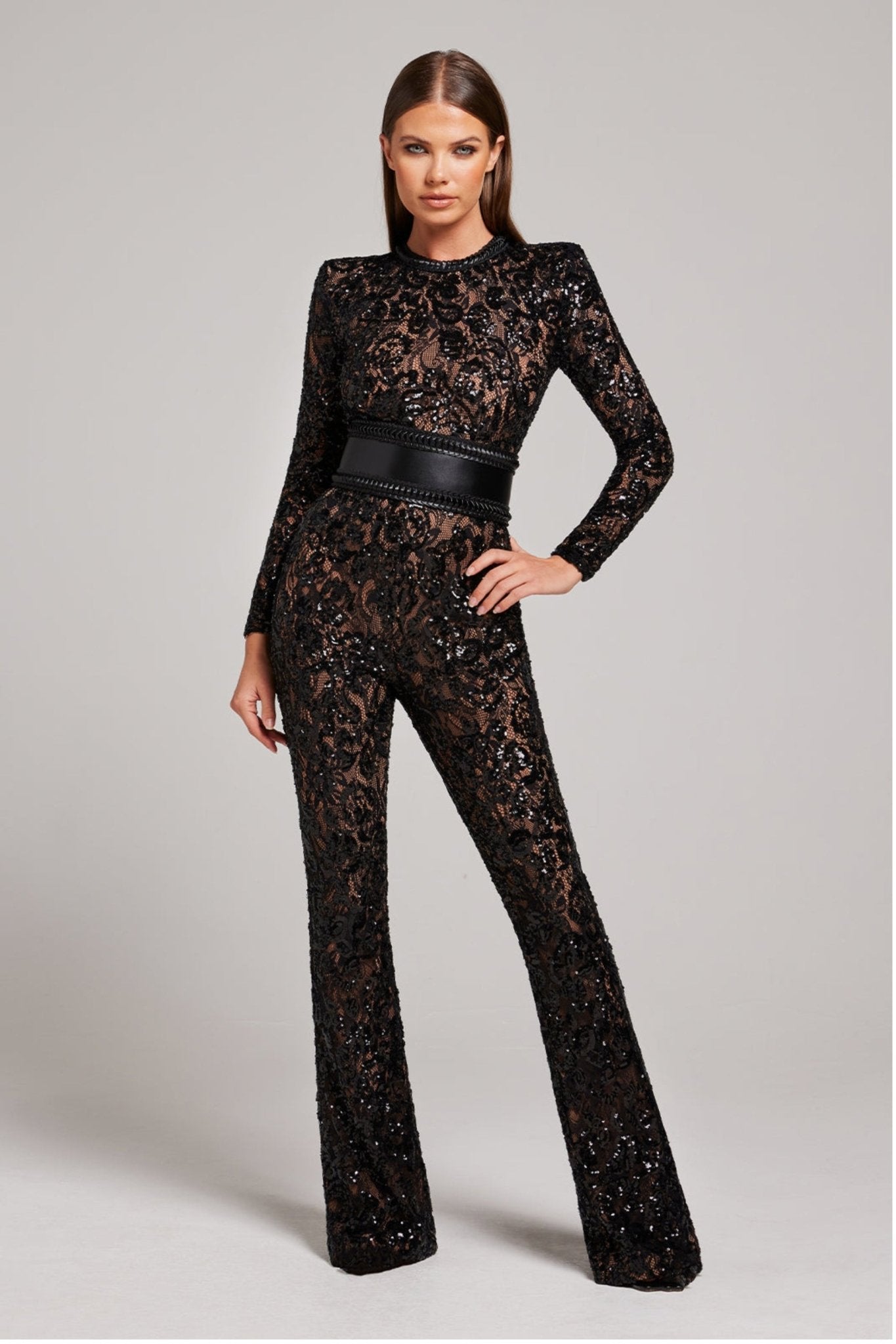 Bella Glitzer-Jumpsuit