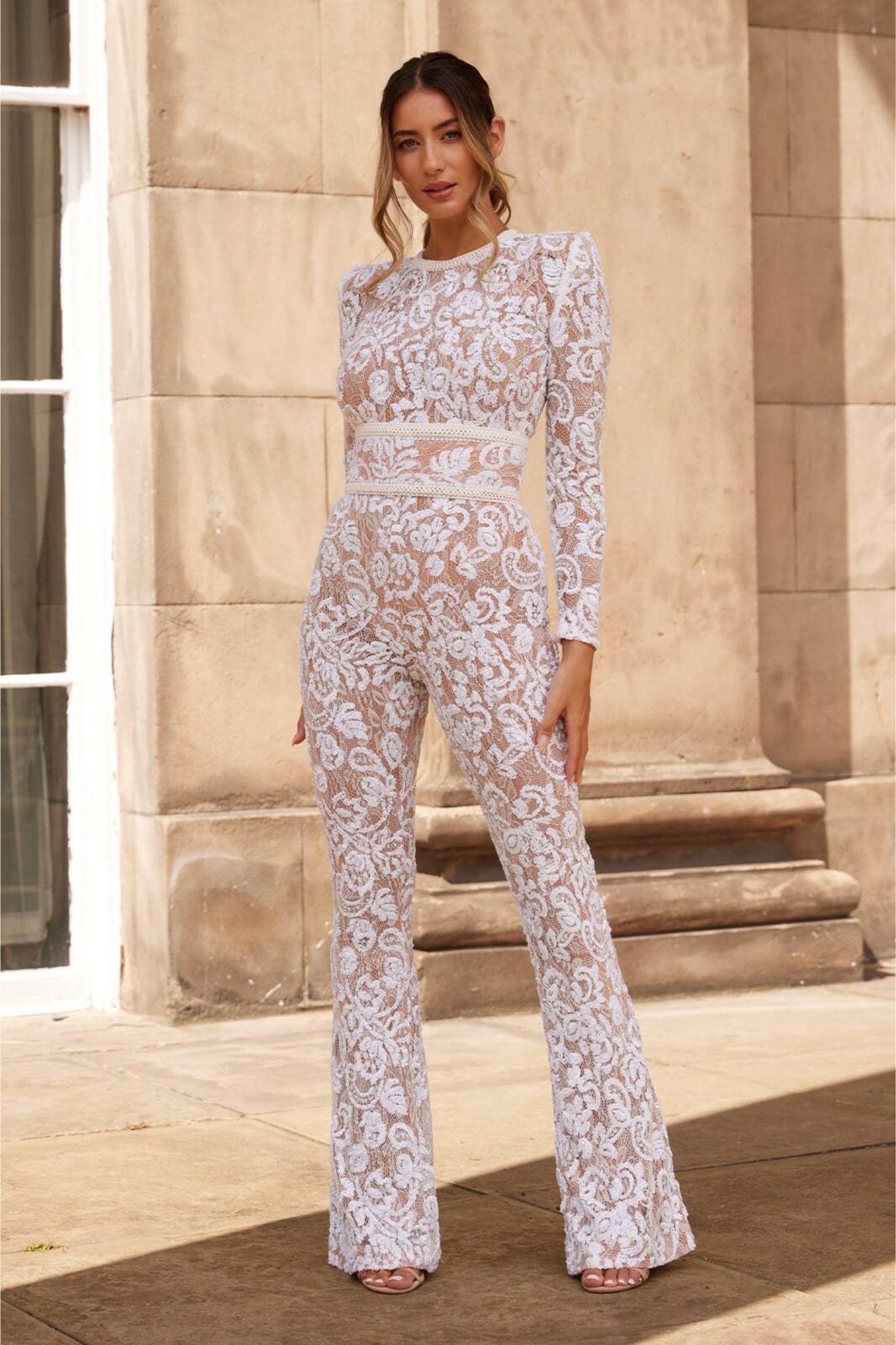 Bella Glitzer-Jumpsuit