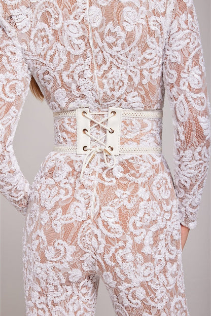 Bella Glitzer-Jumpsuit