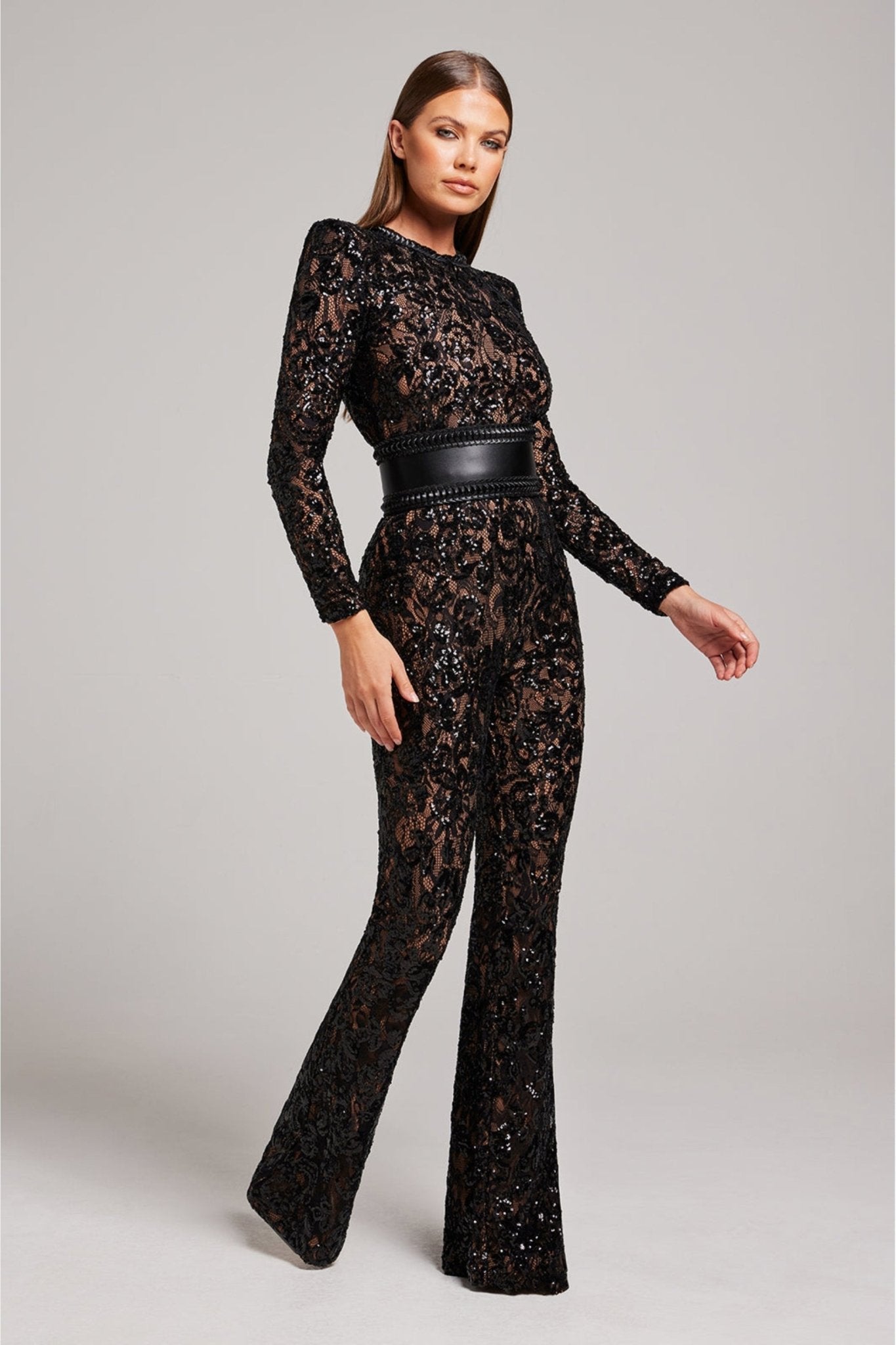 Bella Glitzer-Jumpsuit