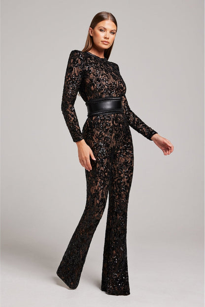 Bella Glitzer-Jumpsuit
