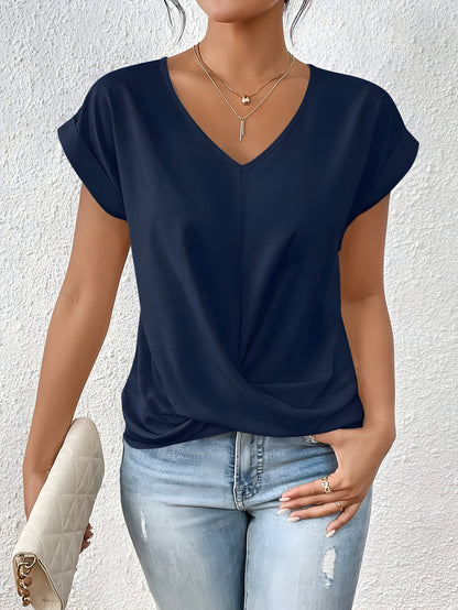 FLORENCE |CHEMISE DÉCONTRACTÉE AVEC ENCOLURE EN V