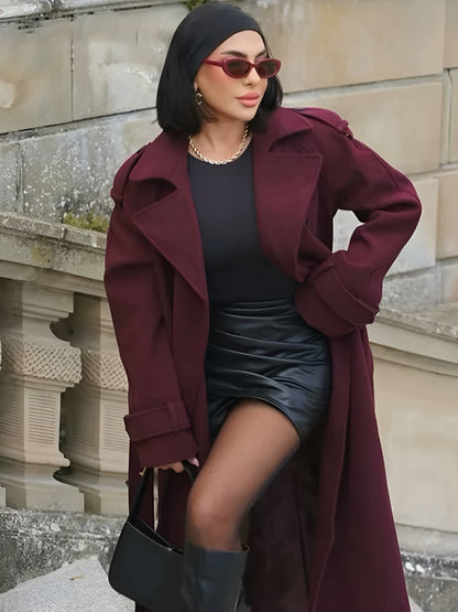 Klassisch | Burgunder Jacke