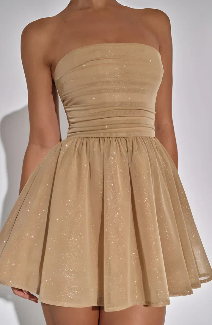 Chic Dubois™ | Robe Paillettes Décolletée